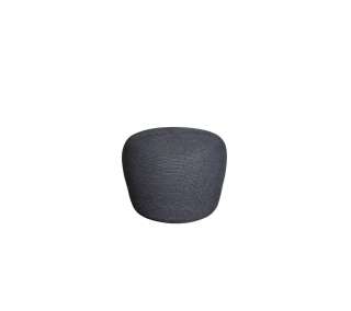 Cane-line Outdoor - Circle Hocker klein  - Dark grey - indoor