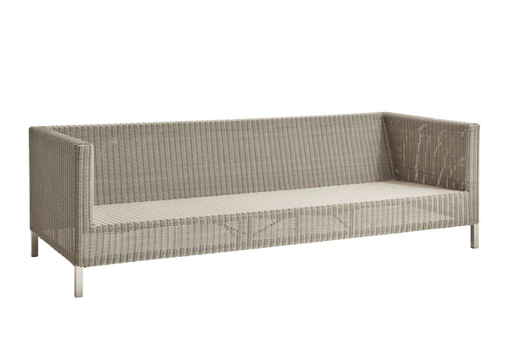 Cane-line Outdoor - Connect 3-Sitzer Sofa - Taupe - indoor
