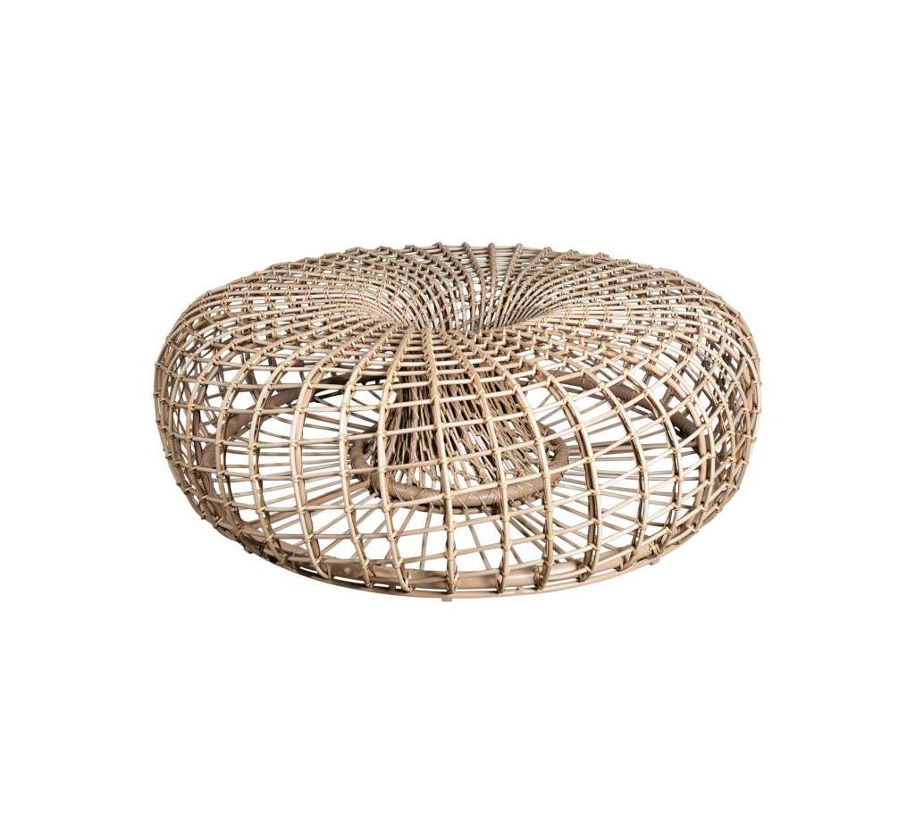 Cane-line Outdoor - Nest Hocker/Couchtisch groß - Natural - indoor