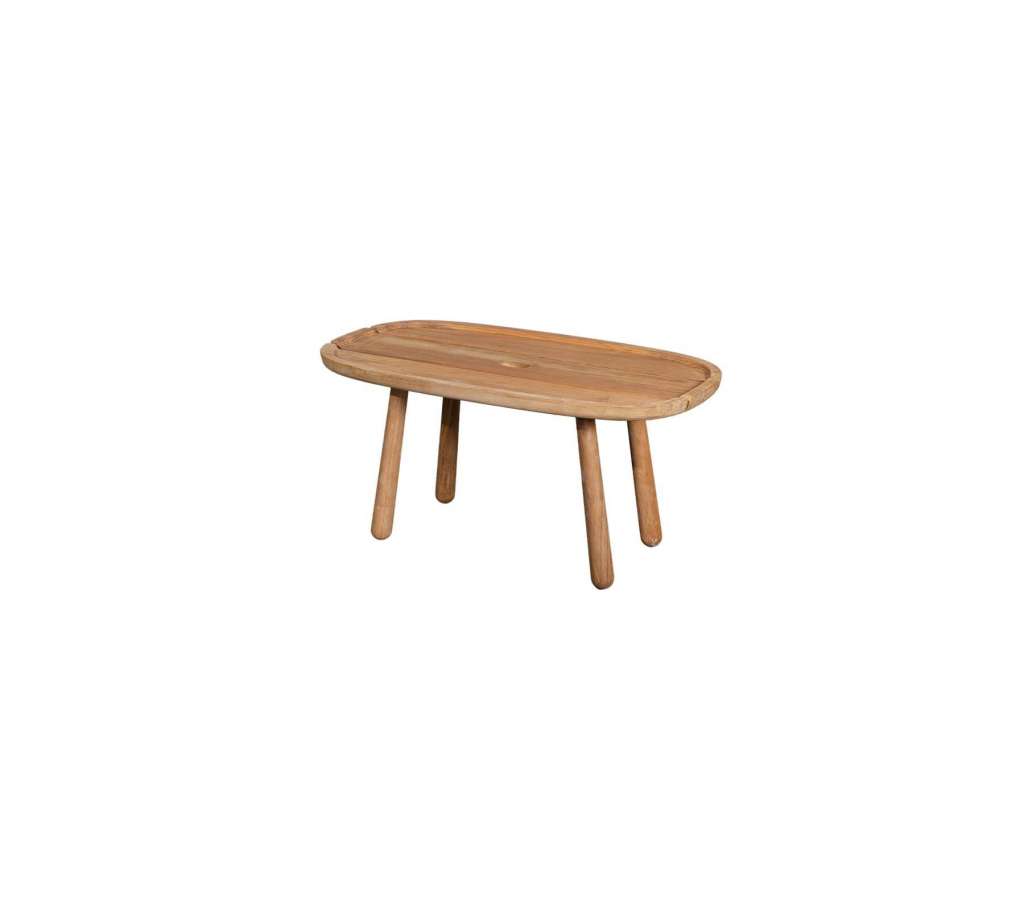 Cane-line Outdoor - Royal Coffee Table - rechteckig - Teak - indoor