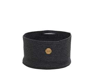 Cane-line Outdoor - Soft Rope Korb - klein - Dark grey - indoor