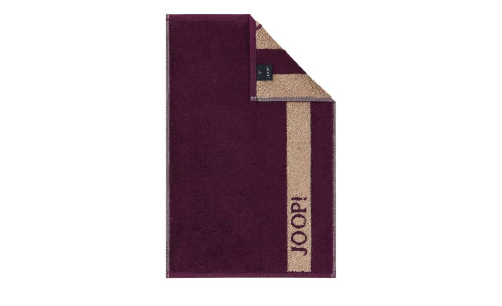 JOOP! Gästetuch  JOOP! Infinity Doubleface ¦ lila/violett ¦ 100% Baumwolle Badtextilien und Zubehör > Handtücher & Badetücher > Gästetücher - Höffner