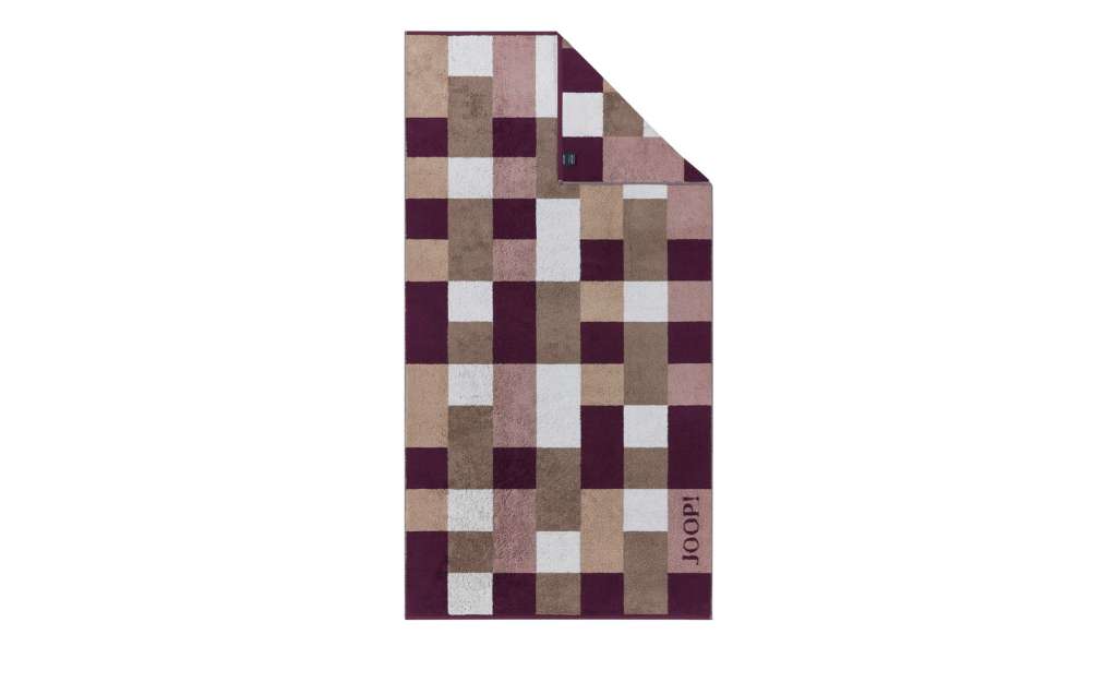 JOOP! Duschtuch   JOOP! Infinity Mosaic ¦ lila/violett ¦ 100% Baumwolle Badtextilien und Zubehör > Handtücher & Badetücher > Duschtücher - Höffner