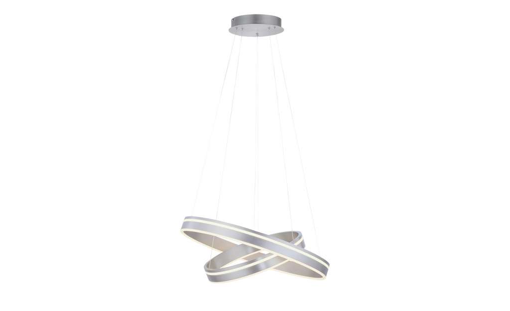 Q-Smart Home Lights Pendelleuchte, 2-flammig, Nickel-matt ¦ silberØ: 59 Lampen & Leuchten > Innenleuchten > Pendelleuchten - Höffner