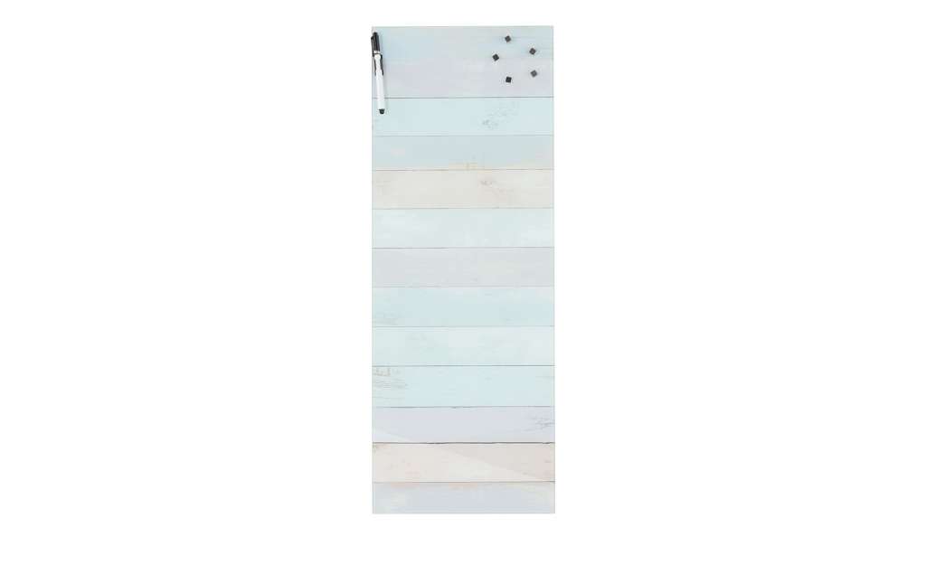 Memoboard 30x80 cm  Colourful Wood Dekoration > Bilder & Schilder - Höffner