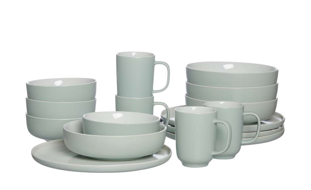 Ritzenhoff & Breker Kombiservice, 16-teilig  Jasper ¦ türkis/petrol ¦ Steinzeug Geschirr > Geschirrsets > Kombiservice - Höffner