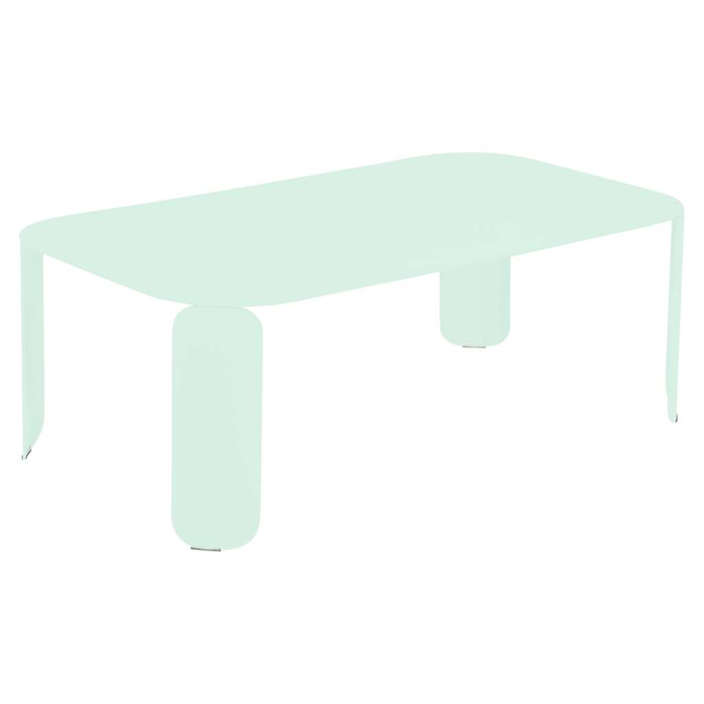 Fermob - Bebop Tisch rechteckig H 42 cm - Gletscherminze A7 - indoor