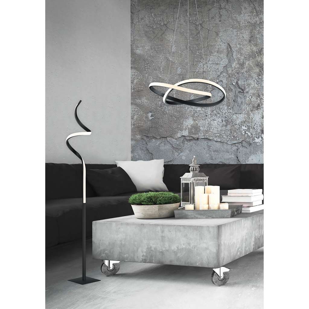 home24 LED-Pendelleuchte Course