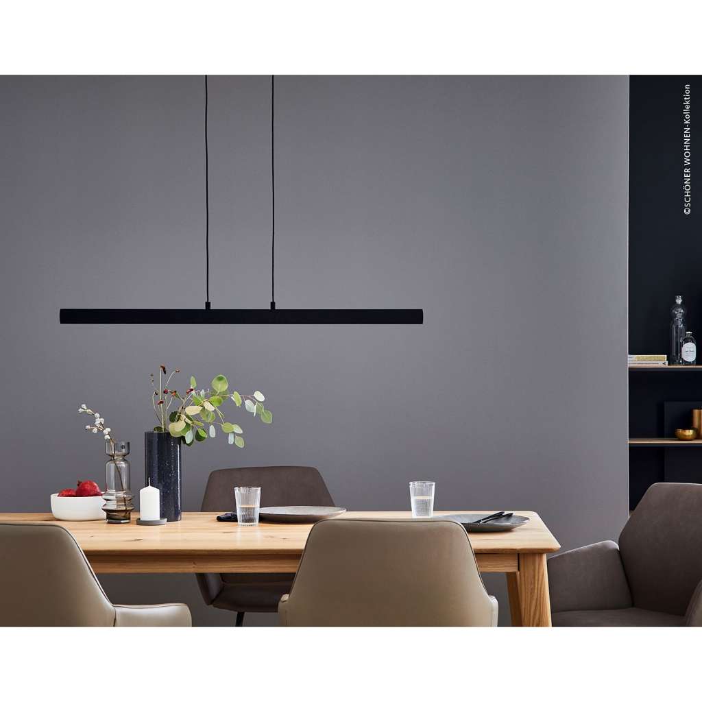 home24 LED-Pendelleuchte Stripe