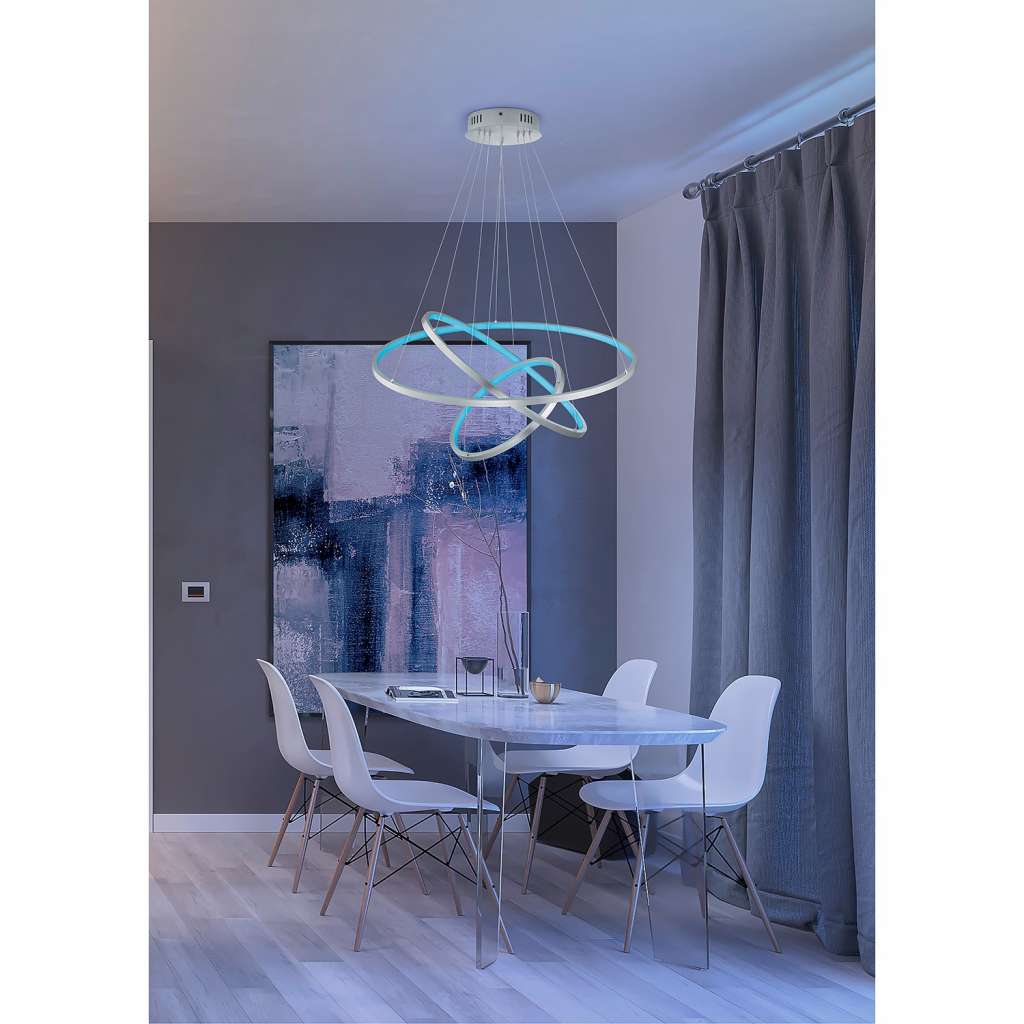 home24 LED-Pendelleuchte Aaron I