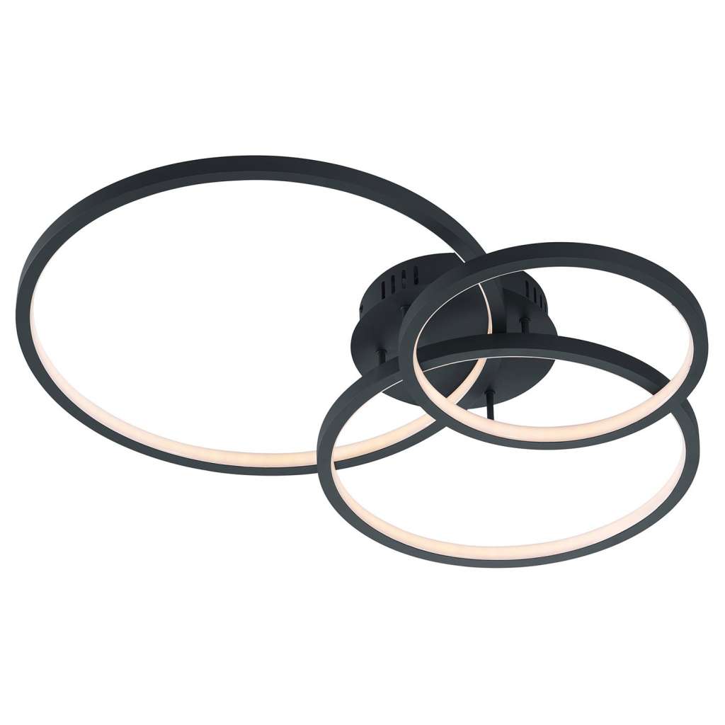 home24 LED-Deckenleuchte Aaron II