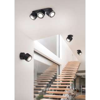 home24 LED-Deckenleuchte Taurus
