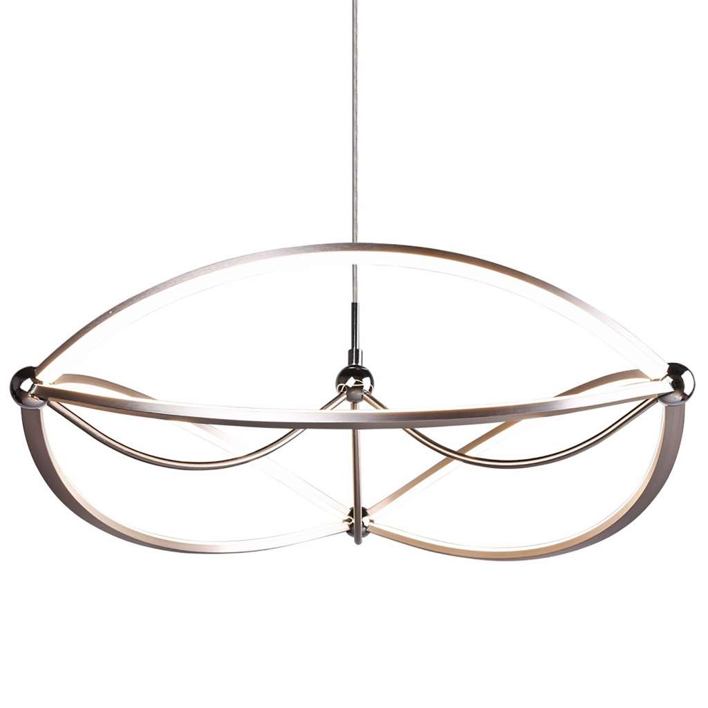 home24 LED-Pendelleuchte Charivari