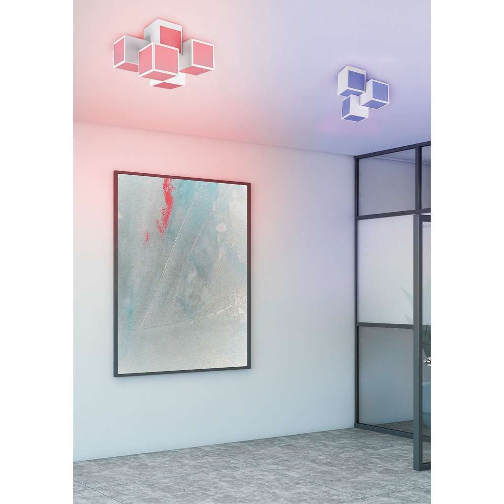 home24 LED-Deckenleuchte Oscar I