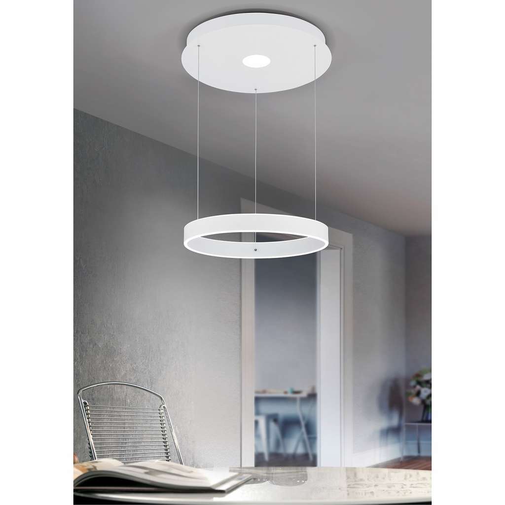 home24 LED-Pendelleuchte Logan