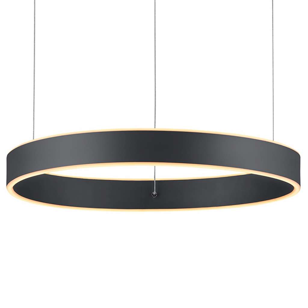 home24 LED-Pendelleuchte Logan