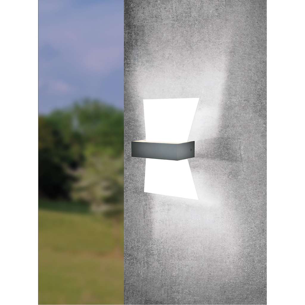 home24 LED-Wandleuchte Albenza
