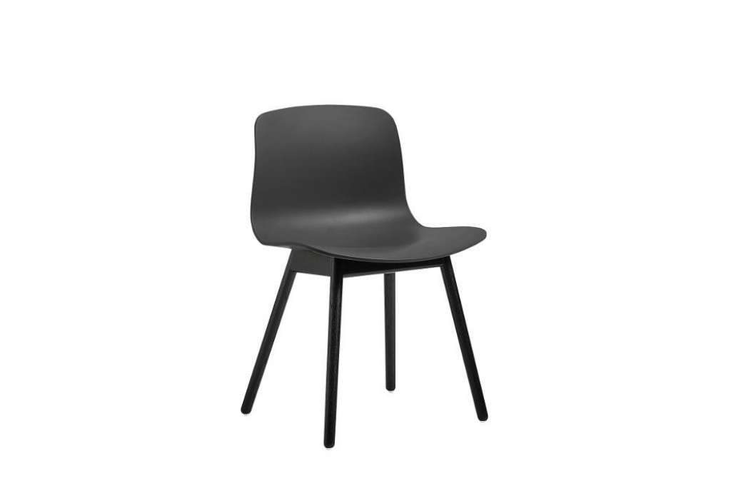 HAY - About a Chair AAC 12 - helles Schwarz - waterbased black laquer - indoor