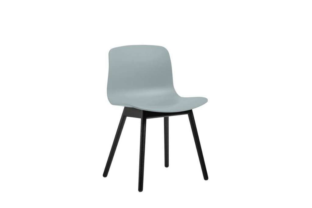 HAY - About a Chair AAC 12 - Dusty Blue - waterbased black laquer - indoor