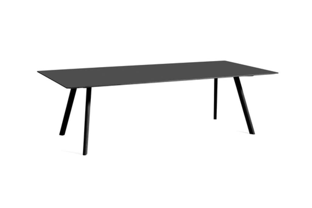 HAY - Copenhague CPH30 Esstisch - Eiche schwarz waterbased gebeizt - Gestell schwarz waterbased laquer - 300 x 90 cm - indoor