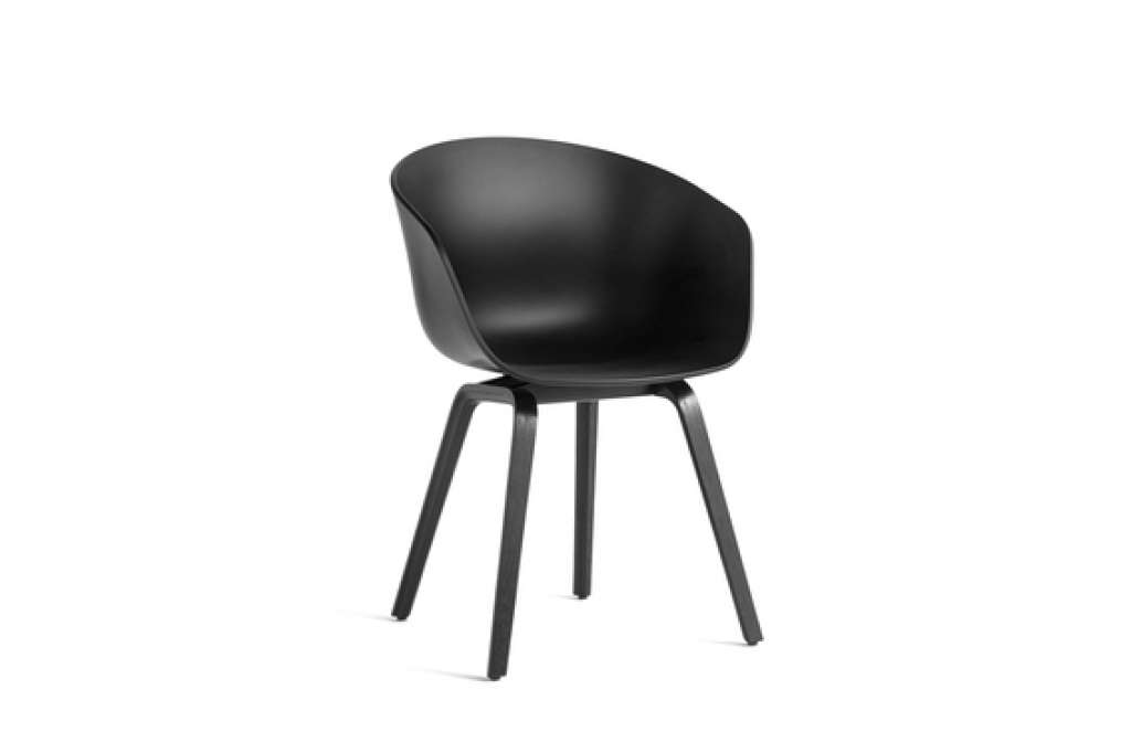 HAY - About a Chair AAC 22 - schwarz - waterbased black laquer - indoor