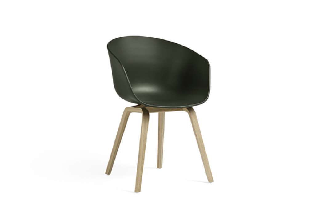 HAY - About a Chair AAC 22 - grün - waterbased black laquer - indoor