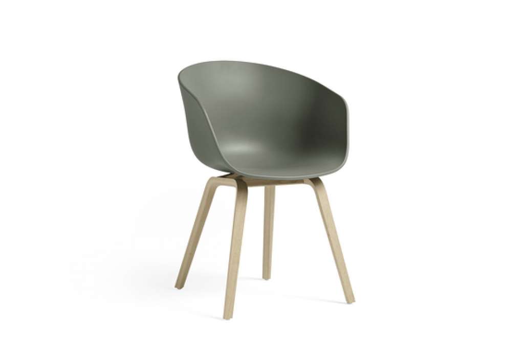 HAY - About a Chair AAC 22 - Dusty green - waterbased laquer - indoor