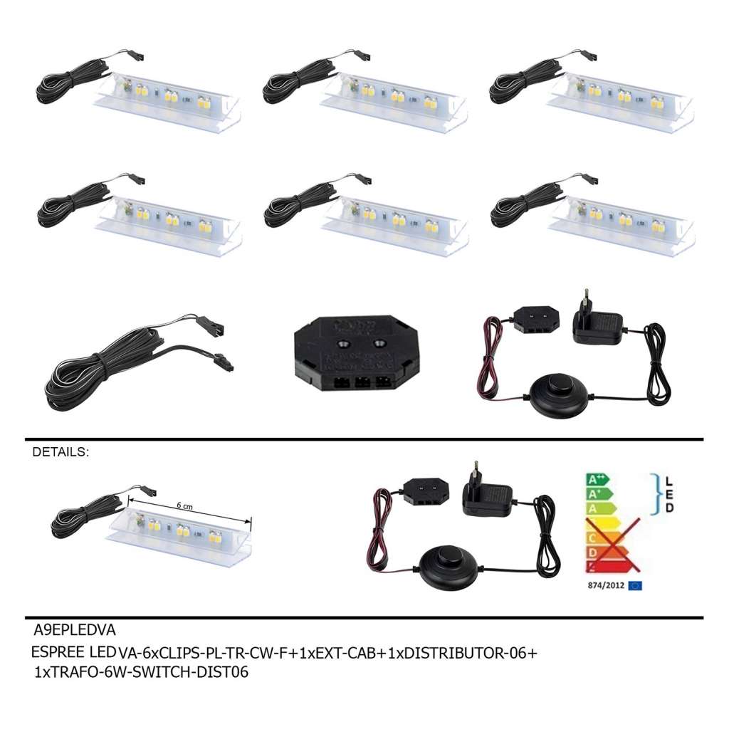 home24 LED-Beleuchtung Vierzon