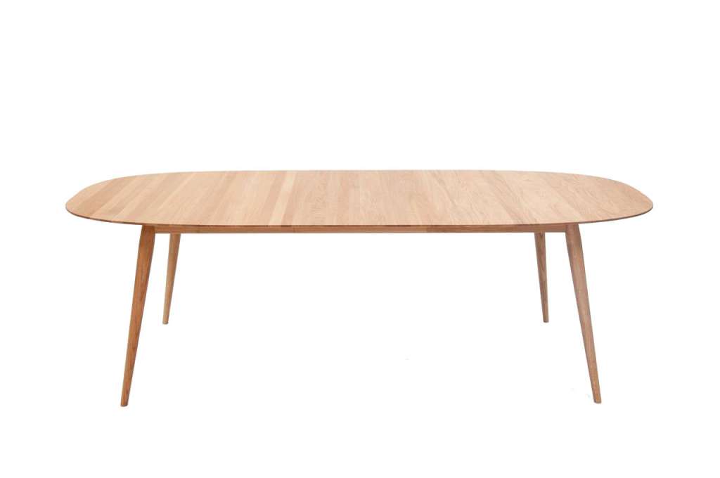 bruunmunch - Playdinner lamé Länge 230 cm - Walnuss natur geölt - indoor