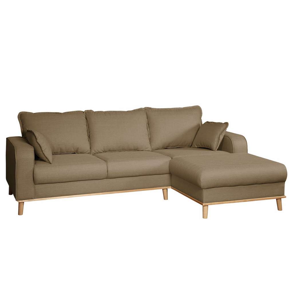 home24 Ecksofa Greeneville Strukturstoff