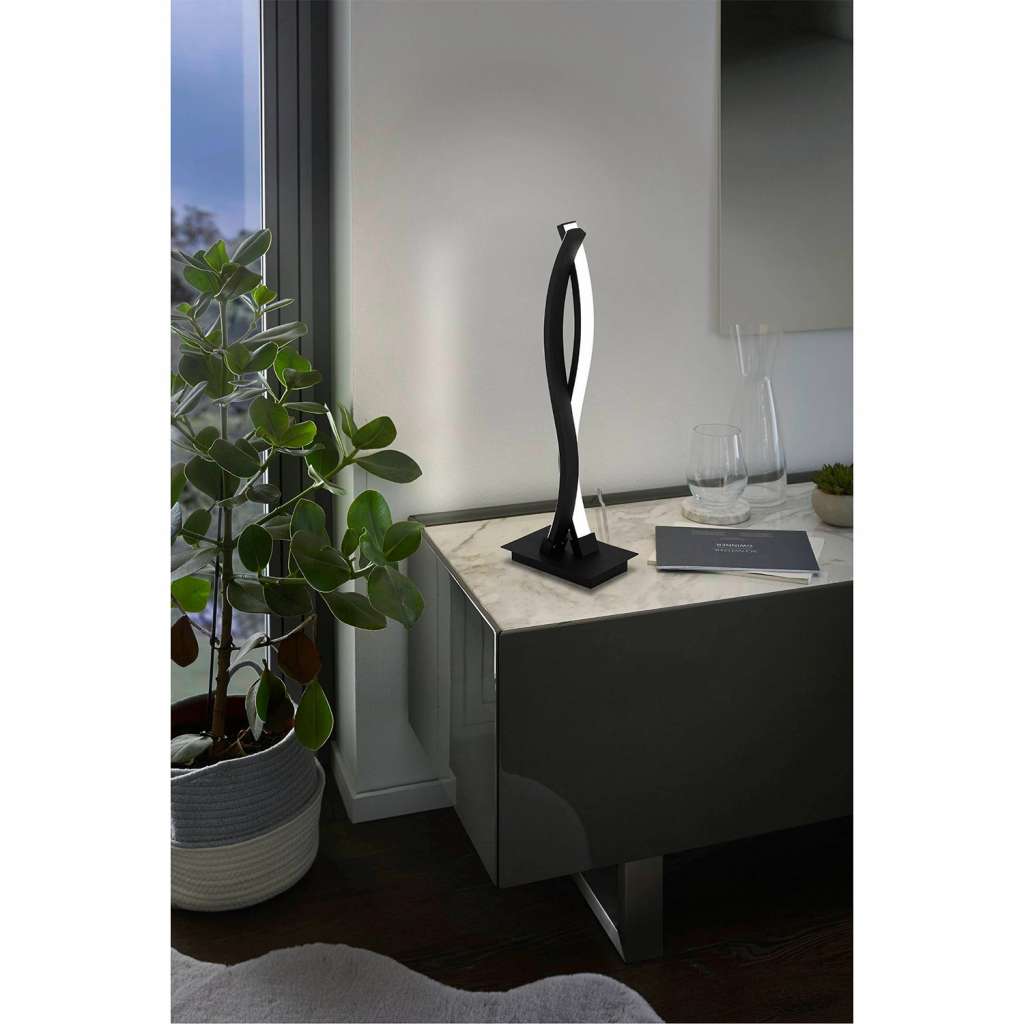 home24 LED-Tischleuchte Lasana