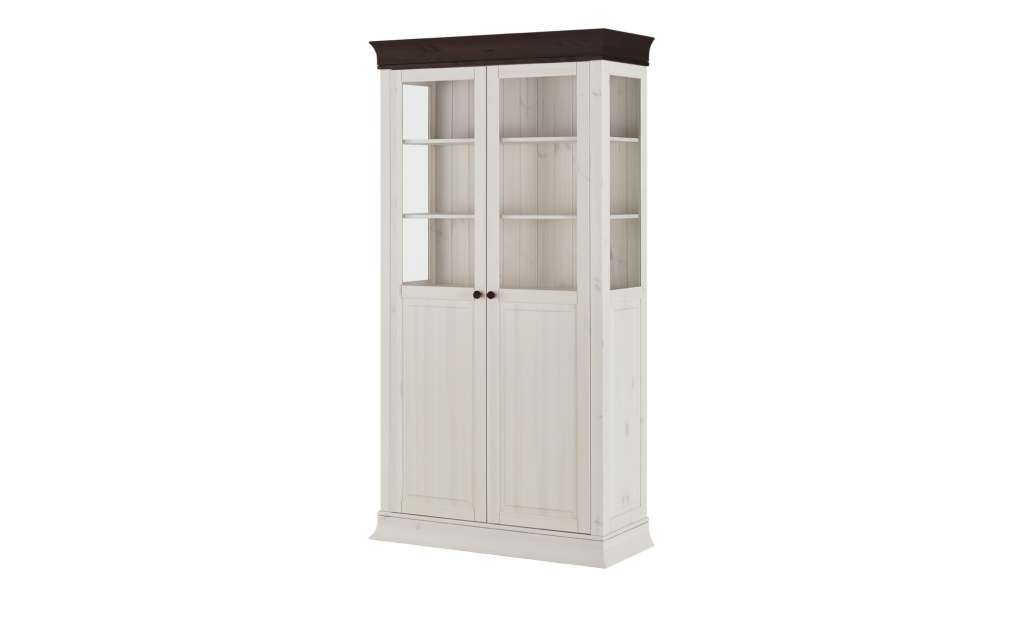 Vitrine  Bornholm ¦ weiß Kommoden & Sideboards > Vitrinen - Höffner