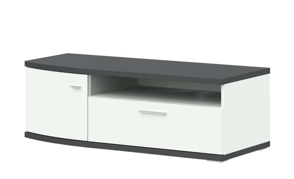 uno Lowboard  Gabbro ¦ weiß Kommoden & Sideboards > Lowboards - Höffner