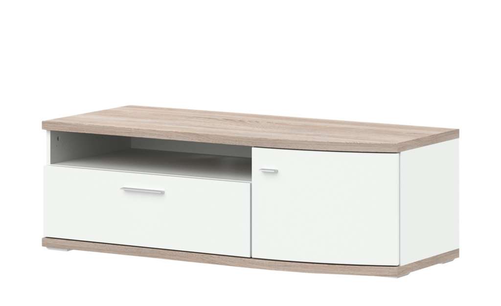 uno Lowboard  Gabbro ¦ weiß Kommoden & Sideboards > Lowboards - Höffner