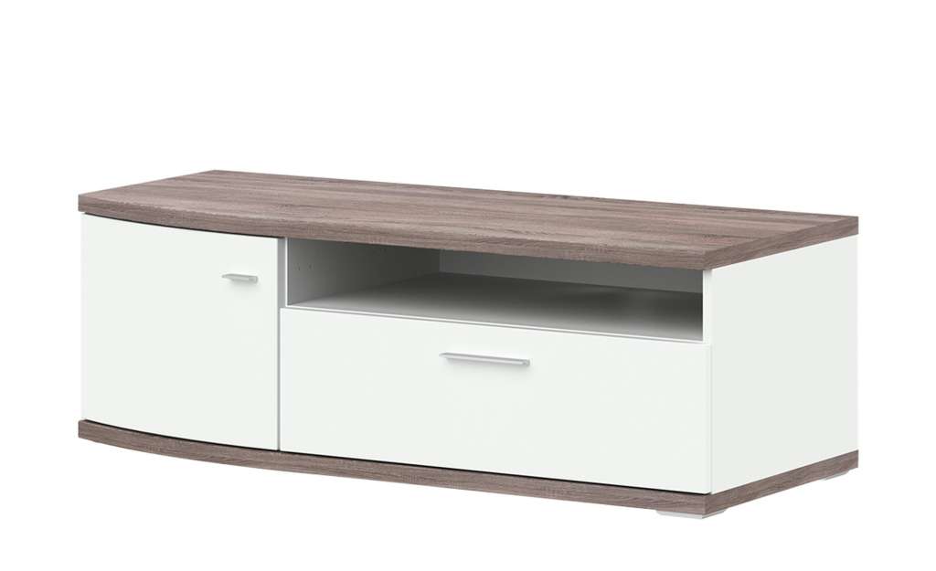 uno Lowboard  Gabbro ¦ weiß Kommoden & Sideboards > Lowboards - Höffner