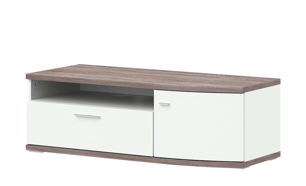 uno Lowboard  Gabbro ¦ weiß Kommoden & Sideboards > Lowboards - Höffner