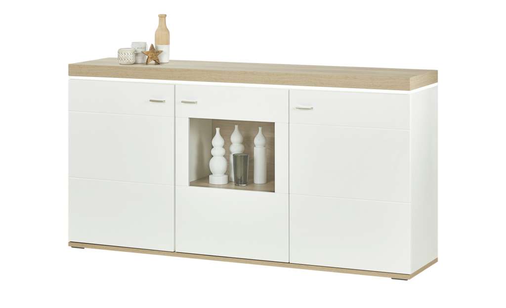 uno Sideboard   Karbo ¦ weiß Kommoden & Sideboards > Sideboards - Höffner
