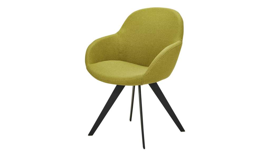 Polstersessel  Tom ¦ grün Stühle > Esszimmerstühle > Esszimmerstühle mit Armlehnen - Höffner