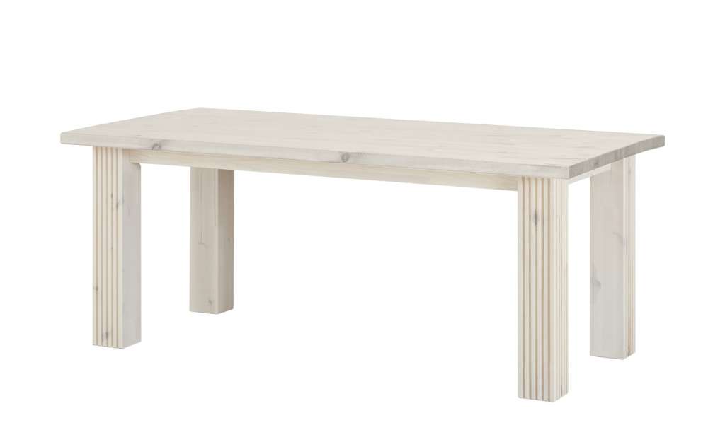 Esstisch  Bornholm ¦ weiß Tische > Esstische > Esstische massiv - Höffner