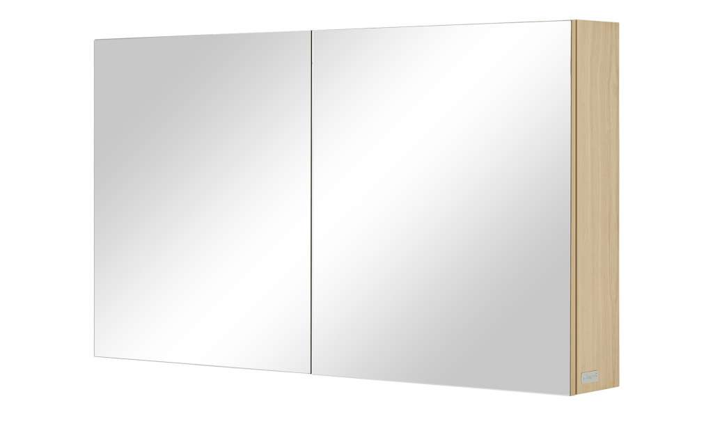 Wohnwert Spiegelschrank  Capri ¦ holzfarben Schränke > Badschränke > Spiegelschränke - Höffner
