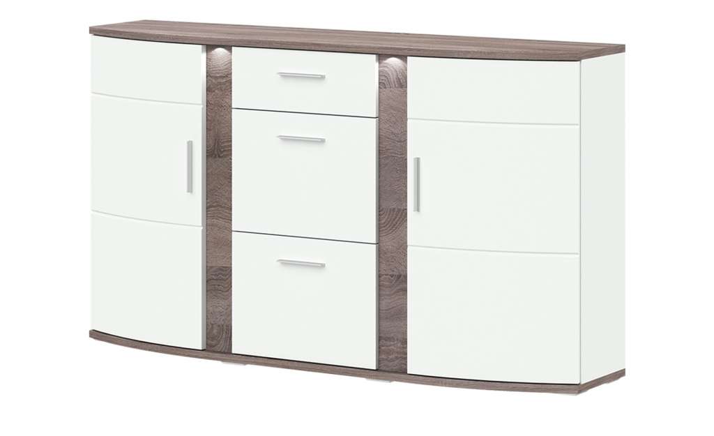uno Sideboard   Gabbro ¦ weiß Kommoden & Sideboards > Sideboards - Höffner