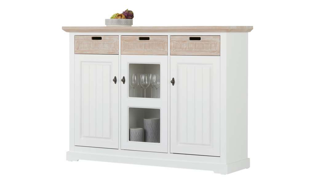 Gray & Jones Highboard  Cap Ferrat Two ¦ weiß Kommoden & Sideboards > Highboards - Höffner