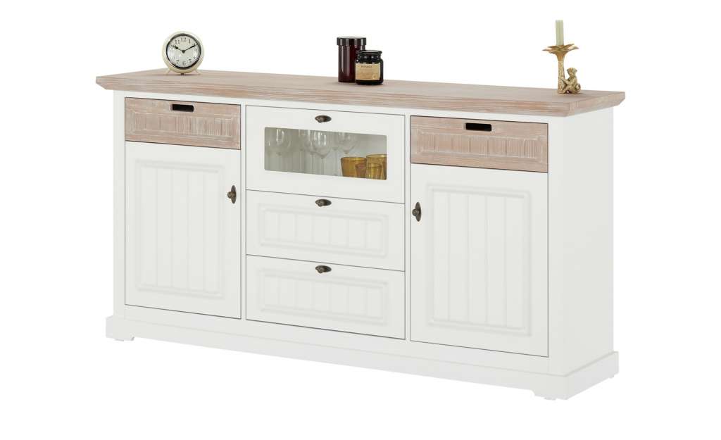 Gray & Jones Sideboard  Cap Ferrat Two ¦ weiß Kommoden & Sideboards > Sideboards - Höffner