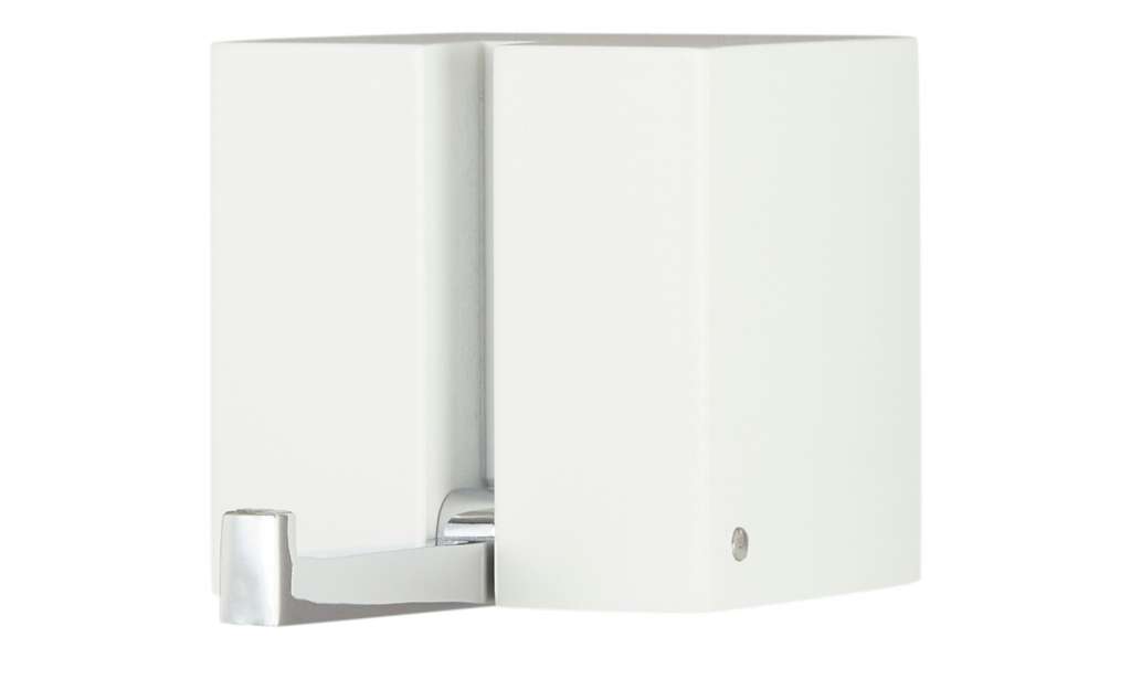 Klapphaken ¦ weiß Garderoben & Kleiderstangen > Hakenleisten - Höffner