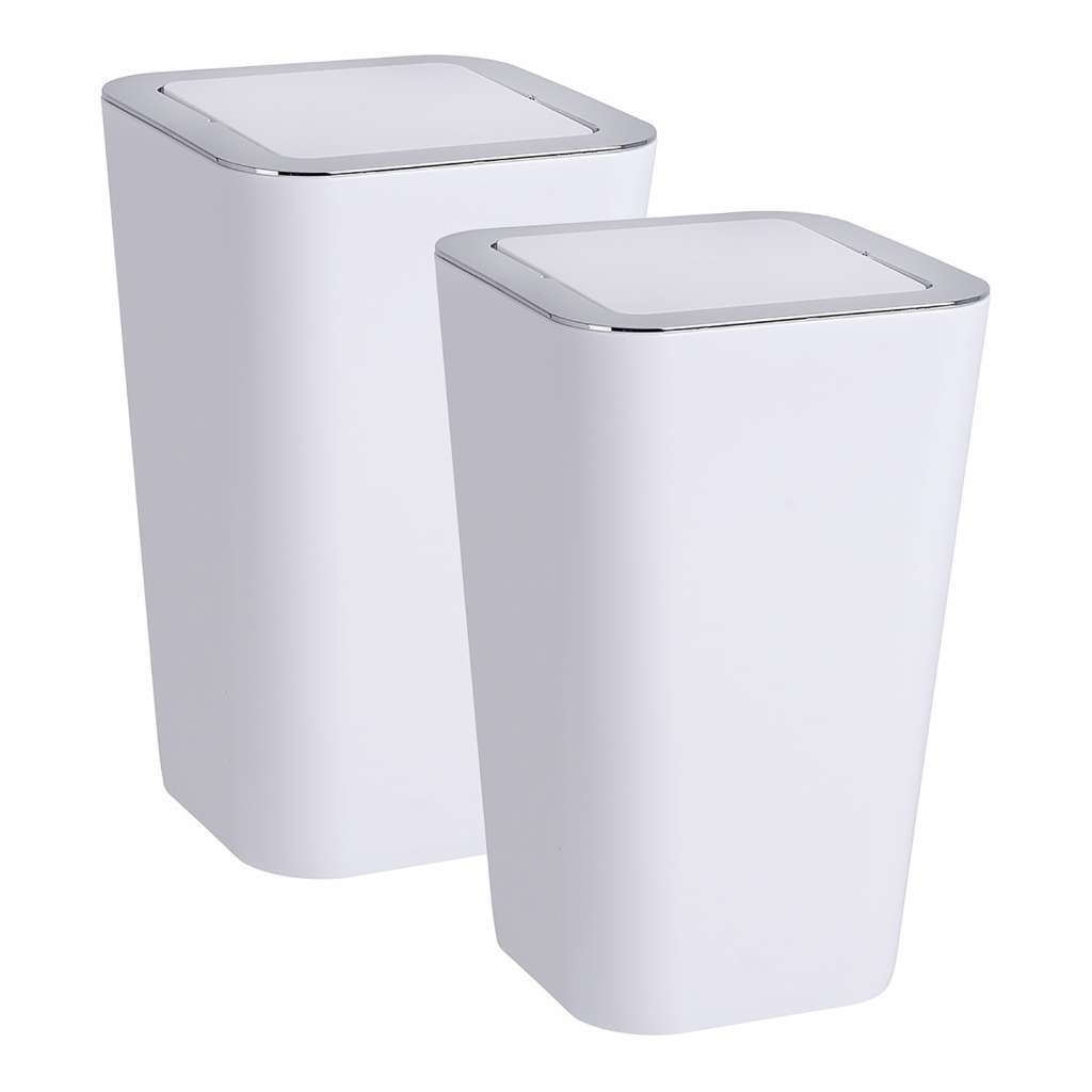 home24 Schwingdeckeleimer Candy 6L (2er-Set)