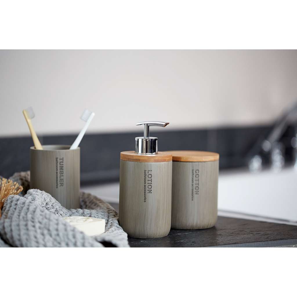 home24 Bad-Accessoire-Set Palo (3-teilig)