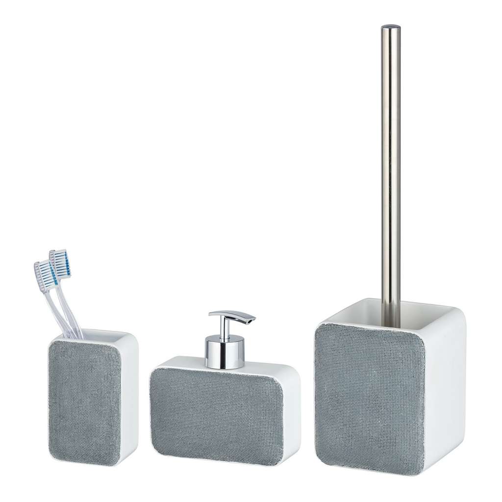 home24 Bad-Accessoire-Set Ambila (3-teilig)