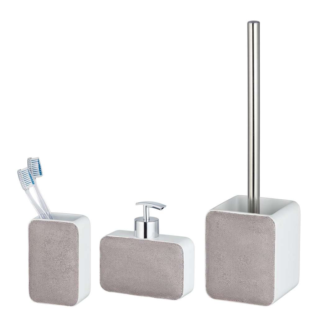 home24 Bad-Accessoire-Set Ambila (3-teilig)