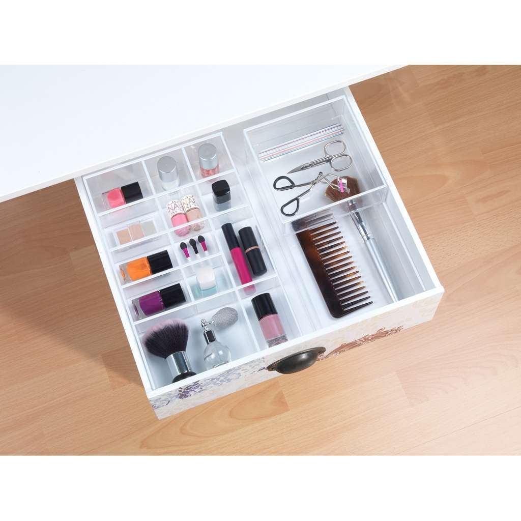 home24 Kosmetik-Organizer-Set Femme (3-teilig)