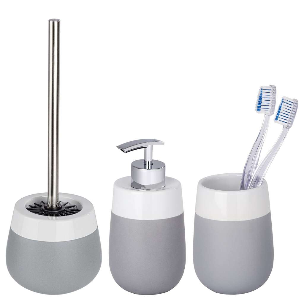 home24 Bad-Accessoire Set Malta (3-teilig)